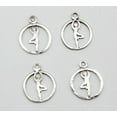thumbnail image 3 of U8MO 30/50pc Jewelry Making DIY Ballerina Alloy Charm Pendants 19x16mm-10pcs, 3 of 4