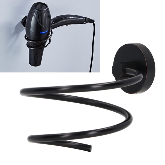 Soporte De Secador De Pelo, 304 Estante De Secador De Cabello De Pared De Acero Inoxidable Para , Altos Soportes De Secador De Cabello, Manténgase Ordenado Para La