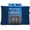 Blue, variant on Brookstone Fleece Blanket 2 in 1 Super Soft Cozy Portable Travel Blanket with Carrying Case