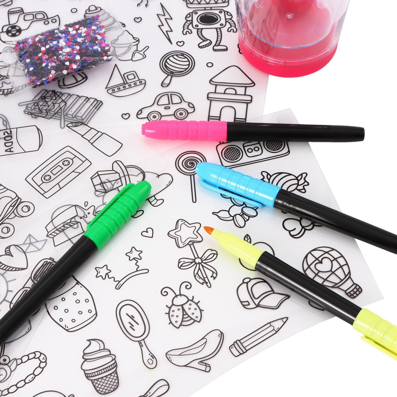 Hello Hobby! DIY CONFETTI TUMBLER