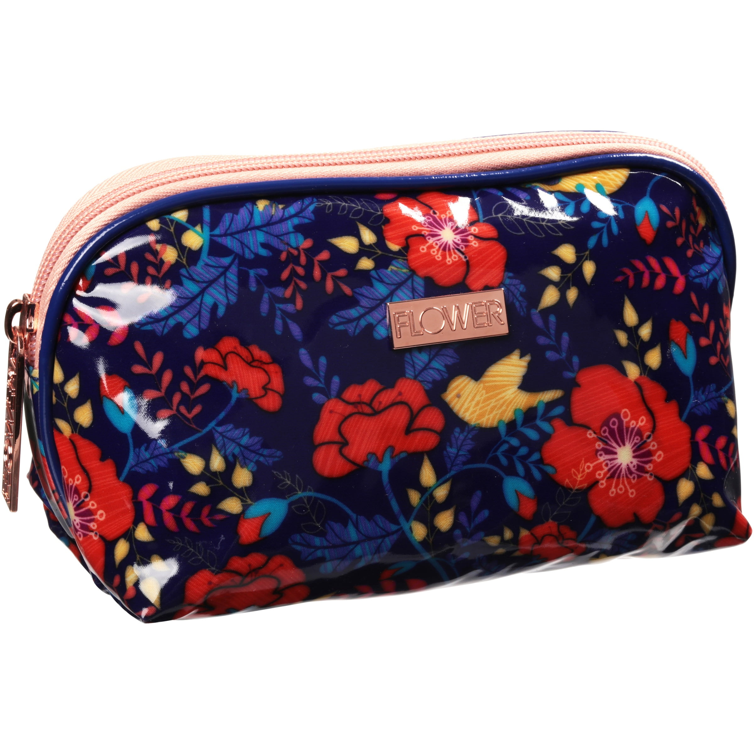 flower beauty cosmetic bag