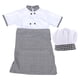thumbnail image 5 of FELTECHELECTR juego de disfraz de chef para niños, ropa de chef, delantal y sombrero para niños y niñas., 5 of 6