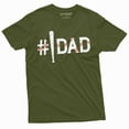 thumbnail image 6 of Men's Baseball Shirt Baseball Dad Shirt Father's Day Baseball Gift Tee Gift For Father Shirt For Men (Large Grey), 6 of 7