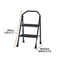 thumbnail image 3 of Escalera tubular plegable Truper 2 Peldaños negro, 3 of 3