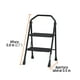 thumbnail image 3 of Escalera tubular plegable Truper 2 Peldaños negro, 3 of 3