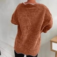 thumbnail image 6 of Women Early Fall Fashion Oversized Sweatshirts No Hood Crewneck Sweatshirts Pack Long Sleeve Shirts Casual, 6 of 6