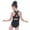 B, variant on BULLPIANO 3-14 Years Girls Sleeveless Ballet Gymnastics Leotards Kids Athletic Crisscross Mesh Back Dancewear Unitards