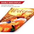 thumbnail image 5 of Garden Flag Pumpkin in Cornucopia - Decorative Autumn Welcome Garden Flags - Double Sided & Weather Resistant & Double Stitched - 18 x 12.5 Inch, 5 of 6