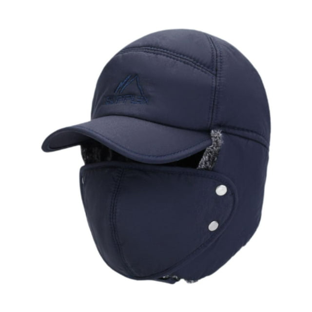 Gorro de de invierno para clima frío con orejeras, gorro resistente al viento, gorro cálido para acampar Marina de