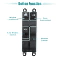 thumbnail image 3 of Interruptor de ventana eléctrica del lado delantero izquierdo para Nissan Altima 1998-2001 No.254019E000, 3 of 7