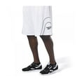 thumbnail image 5 of Reebok Mens Hush Basketball Athletic Workout Shorts, White, Small, 5 of 5