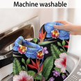 thumbnail image 5 of Pioneer Flower Floral Print Pattern Bathroom Rugs Mat, Non Slip Microfiber Bathroom Rug with Rubber Backing, Soft Mats for Bathroom Floor Tub Shower, 17"x30", 5 of 5