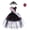 Black, variant on LARP Prom Queen Party Princess Costume with Crown,Halloween Girls Prom Queen Tutu Dress Fancy Outfit