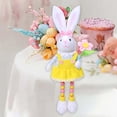 thumbnail image 4 of Almencla Easter Rabbit Figures Cartoon Easter Bunny Decor for Holiday Table Farmhouse B, 4 of 7