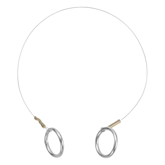 Unique Bargains Wire Clay Mud Cutting Tool Wire Clay Cutter Curly Cutoff Tool, 12.2 Inch Silver Tone