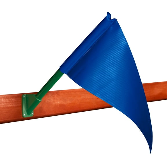Gorilla Playsets Flag Kit Swing Set Accessory - Blue