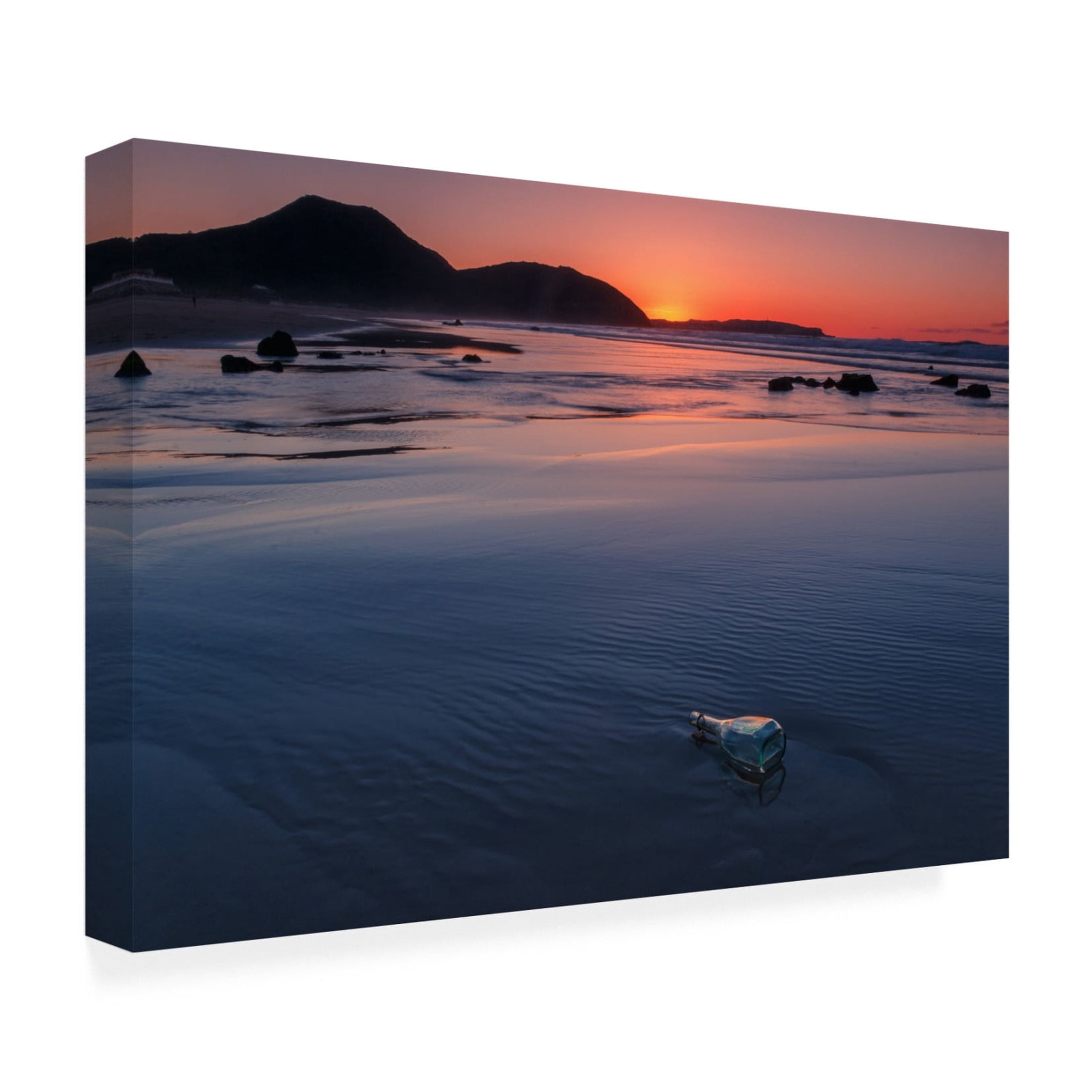 Canvas Wall Art - Jesus Concepcion Alvarado 'Message' Wall Art for Living Room, Bedroom, or Office Décor by Trademark Fine Art - 24 x 16 Inches