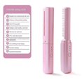 thumbnail image 2 of New Portable Hair Straightener Cordless USB Rechargeable Mini Travel Hair Styling, 2 of 5