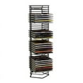 thumbnail image 6 of UrbanPro Heavy-Gauge Wire 35 CD Holder Wire Tower in Black Finish, 6 of 7