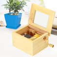 thumbnail image 4 of Caja De Música Con Manivela Manual Caja De Música De Madera Innovadora Para Decoración Del Hogar Para Cumpleaños De Navidad ANGGREK Otros, 4 of 8