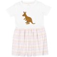 thumbnail image 3 of Inktastic Kangaroo Cute Girls Toddler Dress, 3 of 5