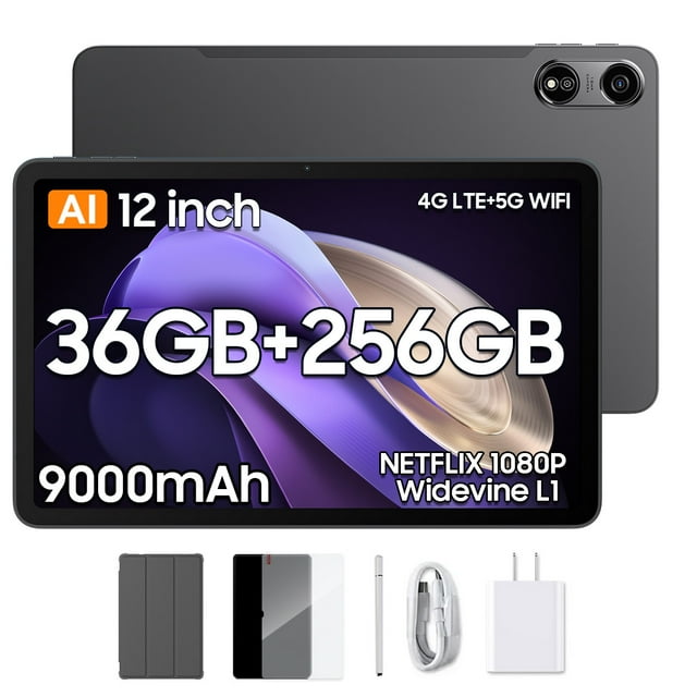 Tableta Blackview OSCAL Pad 100 de 36 GB+256 GB 12 Android 15 + Bolígrafo y funda