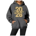 thumbnail image 2 of Senior 2026 Hoodies for Women Long Sleeve Graphic Graduation Hooded Sweatshirt with Pockets Pullover Tops, 2 of 4