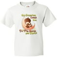 thumbnail image 3 of Inktastic My Grandma Loves Me to the Moon and Back Youth T-Shirt, 3 of 5