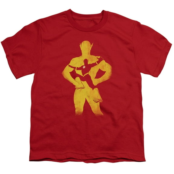 Jla - Flash Knockout - Youth Short Sleeve Shirt - Small