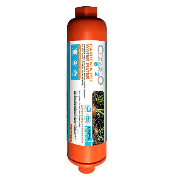 CLEAR2O® GARDEN & PET WATER HOSE FILTER Reduces Chlorine, Lead, Heavy Metals CGF3001 Walmart