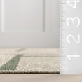 thumbnail image 2 of nuLOOM Atara Geometric Indoor/Outdoor Area Rug, 5' 3" x 7' 7", Atara Green, 2 of 9