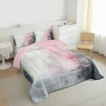 thumbnail image 3 of Castle Fairy Teens Vintage Watercolor Art Twin Comforter Sets,Gradient Retro Bedding Set, 3 of 8