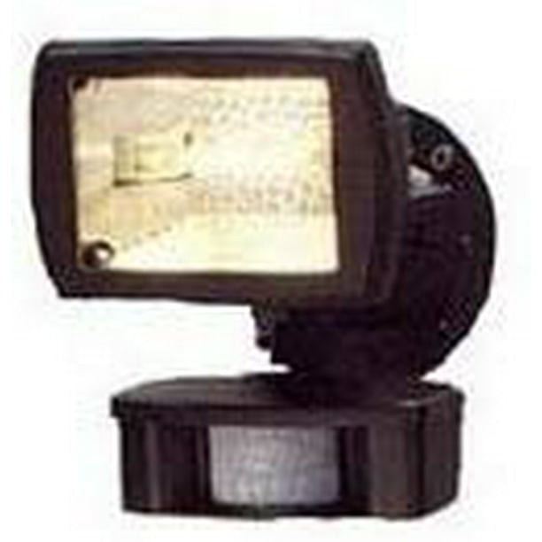 Cooper Lighting MS80 110 Degree 150W Halogen Motion Security Floodlight, Bronze
