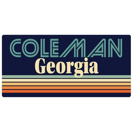 

Coleman Georgia 5 x 2.5-Inch Fridge Magnet Retro Design