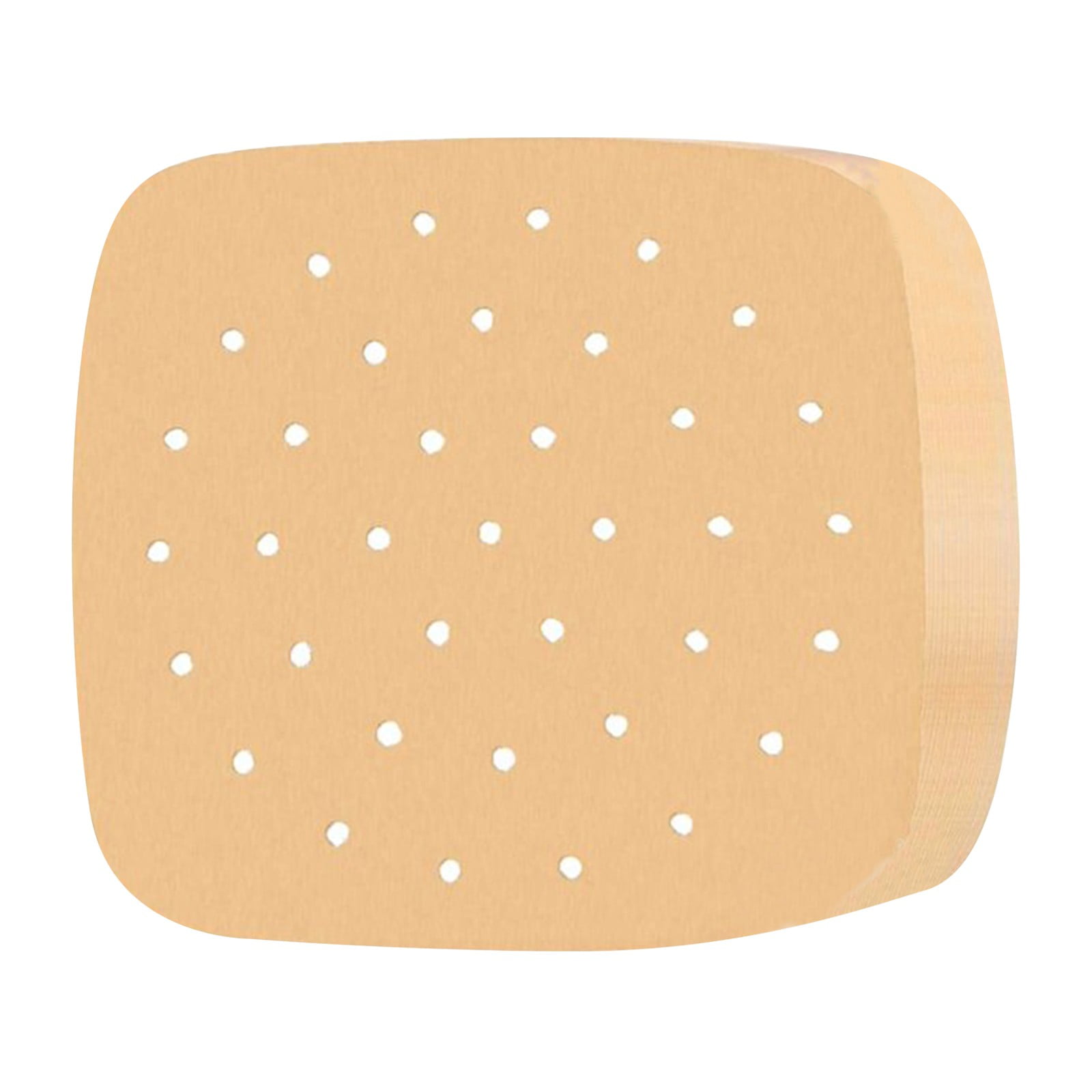 Air Fryer Parchment Paper Sheets 100PCS, 6.5x6.5 inch, Khaki