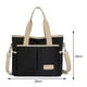 thumbnail image 2 of Bolso bandolera de lona multifunción para mujer Bolso con asa superior Moda para el trabajo (negro) Ndcxsfigh Para Estrenar, 2 of 5