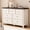 15.8"D x 47.2"W x 33.4"H (7 Drawers), variant on BLANKSPACE Dresser for Bedroom, 3 Drawer Dresser, Modern 3 Chest of Drawers, Farmhouse Storage Cabinet with 3 Drawers for Home Office, Dining Room, Antique White