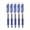Blue, variant on 4PC Black Retractable Gel Pens, With Fine Points 0.5mm for Smooth Writing, Back to School, Teacher Supplies, Journaling, Note-Taking, Doodling