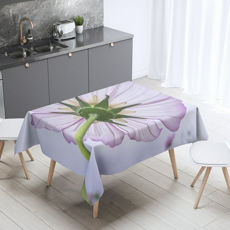 

Beautiful rose flower print pattern printed tablecloth home decoration rectangular anti-fouling dust cover