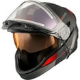 thumbnail image 4 of CKX Contact Full Face Snowmobile Helmet Edge Matte Red Black 515411, 4 of 9