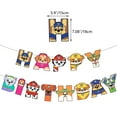 thumbnail image 5 of 52PCS For Paw Theme For Patrol Birthday Party Decorations,With 1 Happy Birthday Banner Garland,20 Balloons, 13 Cupcake Toppers,6 Foil balloon for Party Supplies, 5 of 5