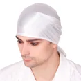 thumbnail image 2 of ThePirateDressing Pirate Medieval Renaissance Halloween Costume Satin Triangle Bandana, 2 of 6