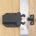 thumbnail image 2 of 4pcs Drawer Safe Push Latch Self-Locking Device Cupboard Plastic Touch Latches, 2 of 5
