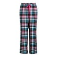 thumbnail image 2 of Joyspun Women's Flannel Sleep Pants, 30” Inseam, Sizes XS-3X, 2 of 6