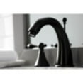 thumbnail image 3 of Kingston Brass KS2974NL 8-Inch Widespread Lavatory Faucet, Polished Chrome/Polished Brass, 3 of 7
