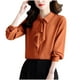 thumbnail image 3 of Ropa de trabajo,Suéter de manga larga con cuello en V para mujer, top informal, mezcla de acrílico suave, versátil para el hogar, sopatenor, 3 of 9