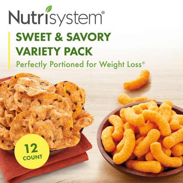 Nutrisystem Sweet & Savory Variety Pack (12 ct Pack) Delicious, Diet