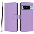 thumbnail image 2 of Wallet Case Compatible for Google Pixel 8 Pro, PU Leather Magnetic Closure Protective Flip Folio Case with 3 Card Holder and Wrist Strap Cover Women Men,Purple,For Google Pixel 8 Pro, 2 of 7
