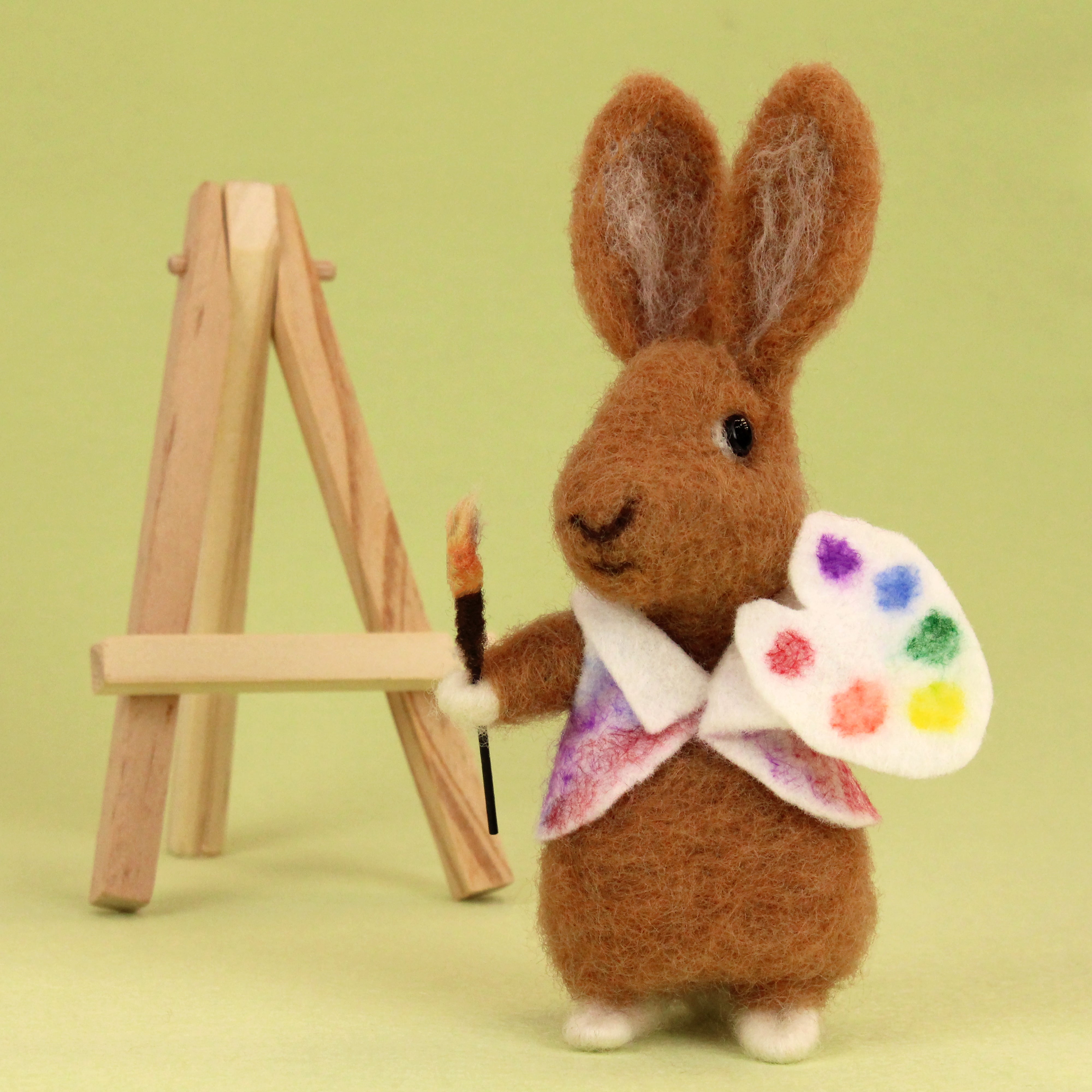 Felting Kit - Artist Bunny Needle Felting Kit