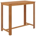 thumbnail image 3 of vidaXL 5 Piece Patio Bar Set Brown, 3 of 3